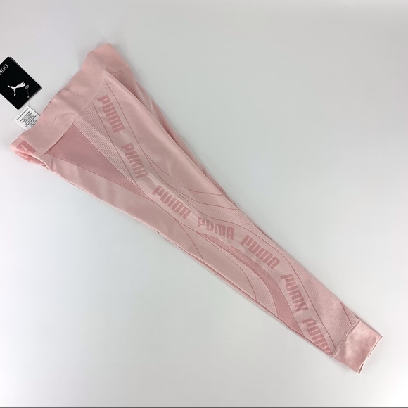 Puma NWT Pink Evostripe Evoknit 7/8 Tights, XS - Picture 7 of 16